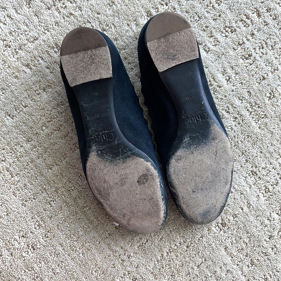 Designer Genuine Python and suede flats. Very clean. Like new . - Picture 7 of 7